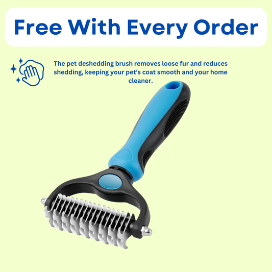 FREE! Professional Pet Deshedding Brush