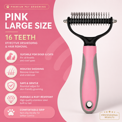 Tidy Tails Klymber™ — German-Designed Thinning & Detangling Pet Comb